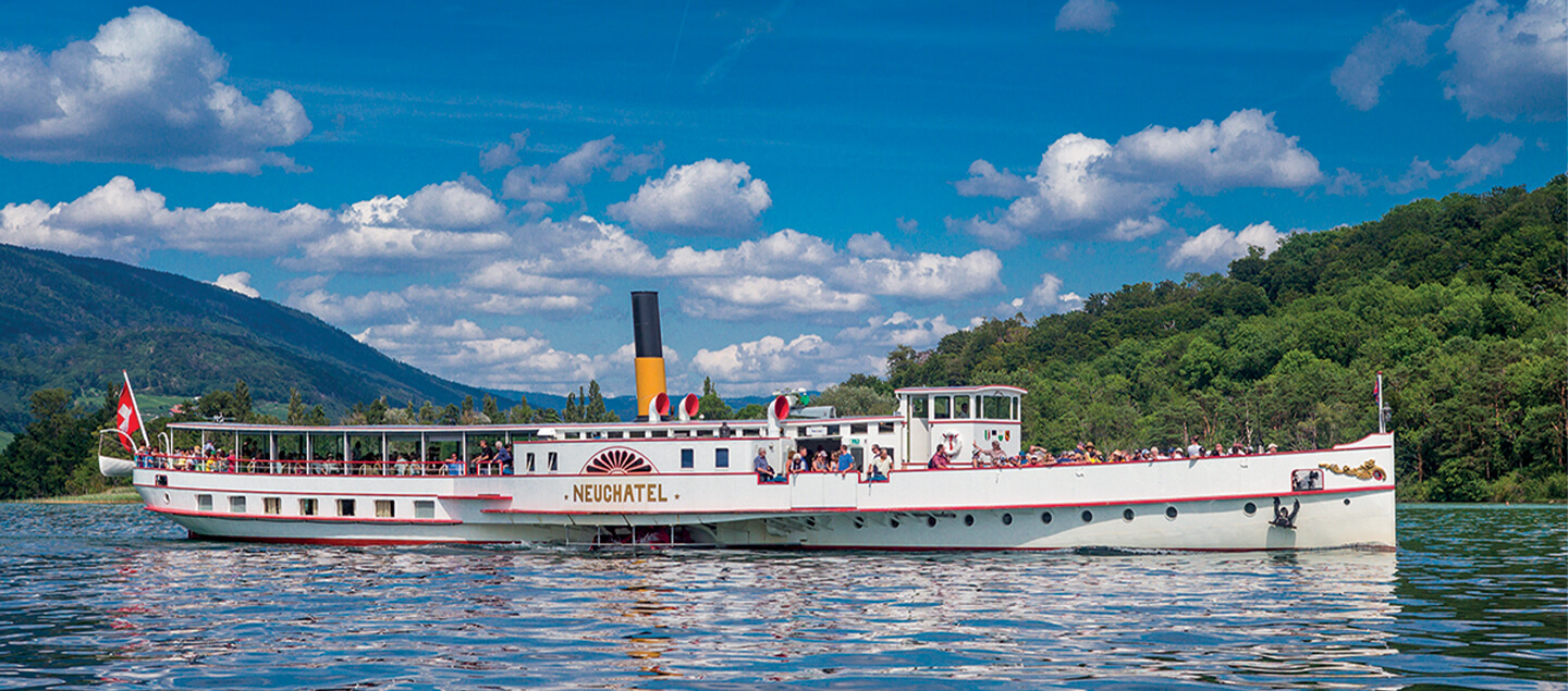 Carte journalière pour les lacs de Neuchâtel, Morat et Bienne 