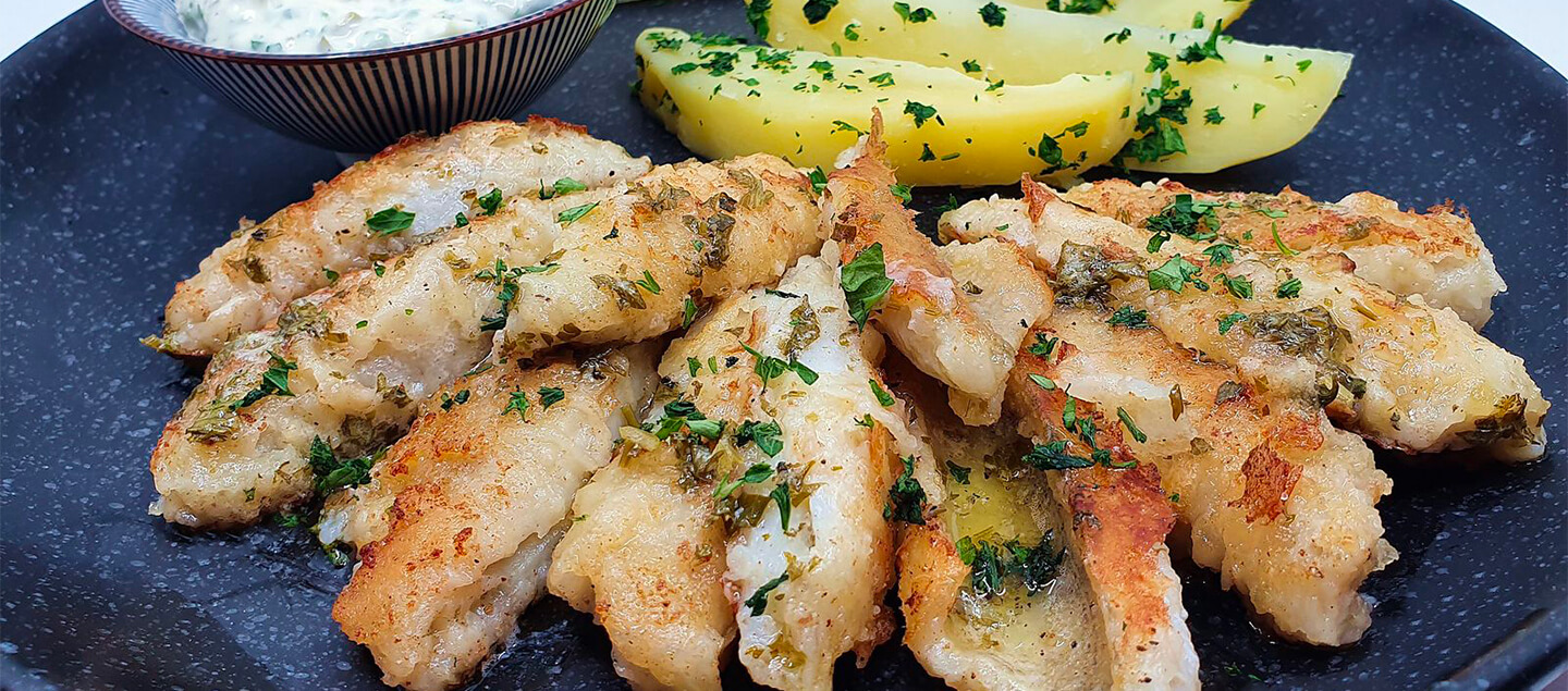Menu filets de perche avec entrée dès 2 personnes