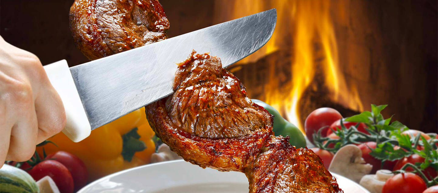 Menu complet picanha brésilienne avec entrée et dessert dès 2 personnes