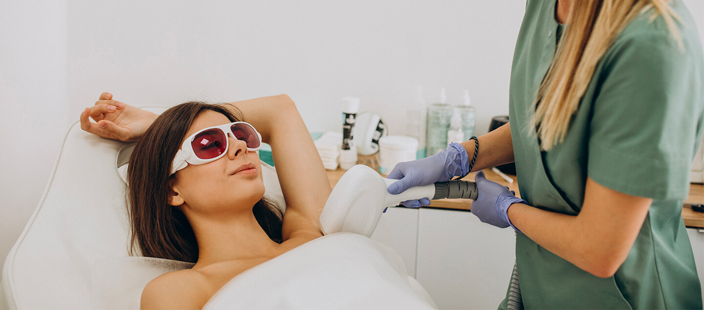 Epilation définitive au laser diode sur zone au choix