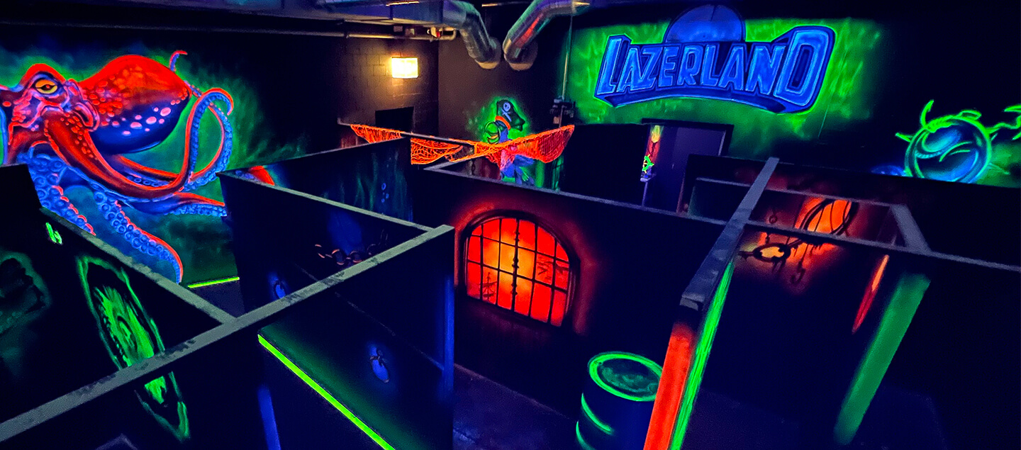 Laser game pour 2 personnes avec/sans pizzas