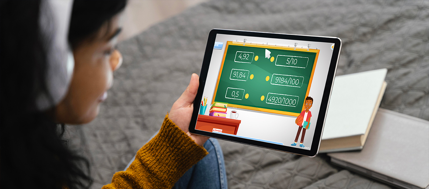 Plateforme d'apprentissage ludique pour les enfants de 4 à 15 ans