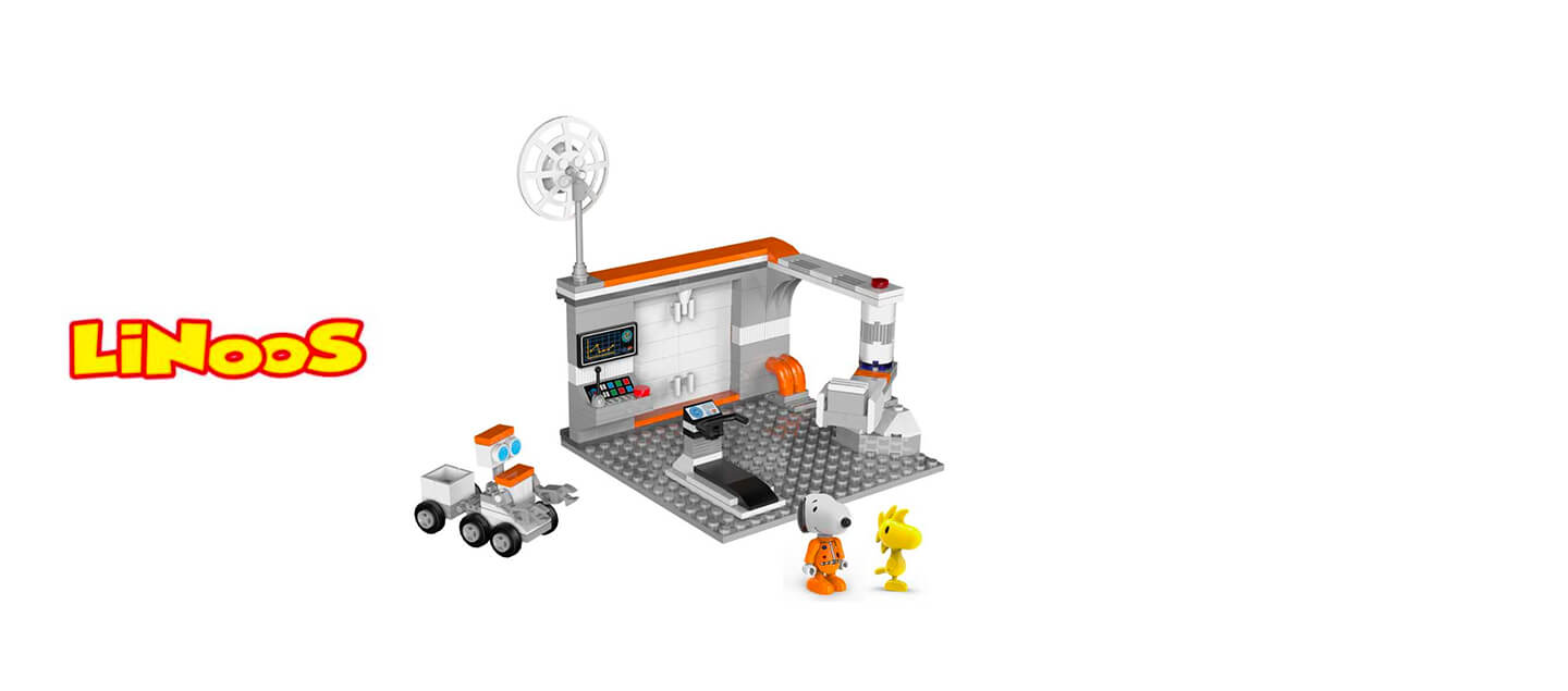 Set de jeux Snoopy pour enfant - Camp d’entraînement spatial