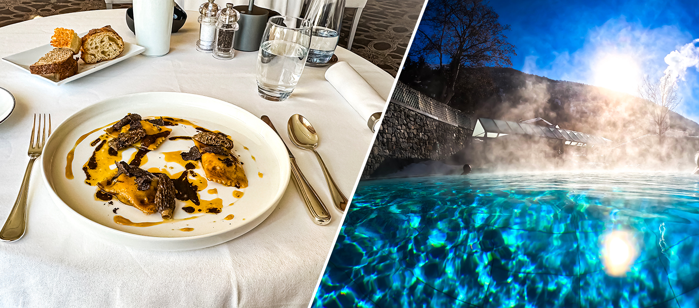 Journée Spa avec Menu 2 ou 3 plats à Loèche-les-Bains pour 2 personnes