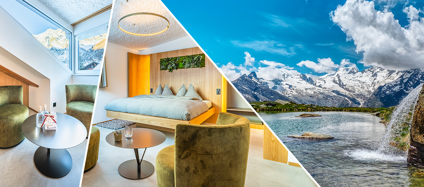 Séjour à Saas-Fee en chambre