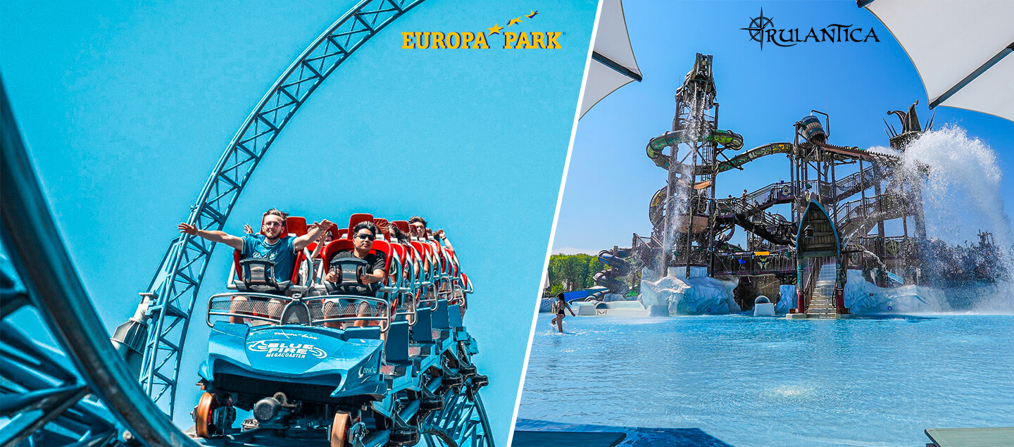 Journée à Europa-Park ou Rulantica avec transport en bus (Dates au choix en 2024)