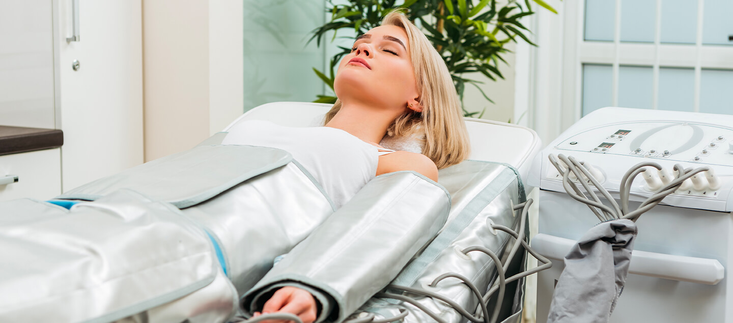 Soin amincissant avec cavitation et pressothérapie