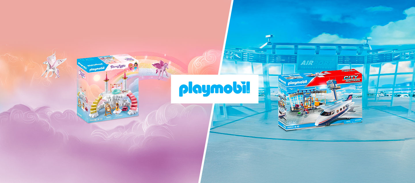 PLAYMOBIL - City Avion ou Princesse