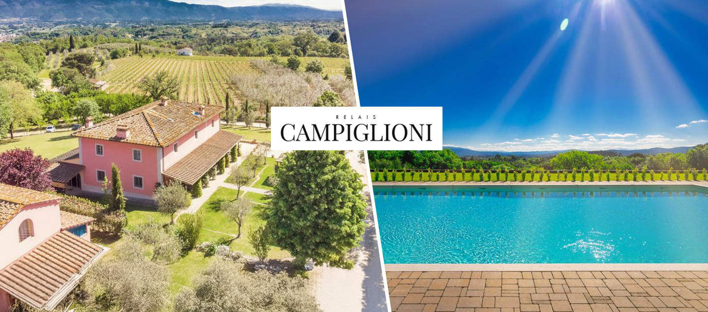 Séjour en Toscane avec Petit-déjeuner, accès à la Piscine et Dégustation de vin pour 2 personnes