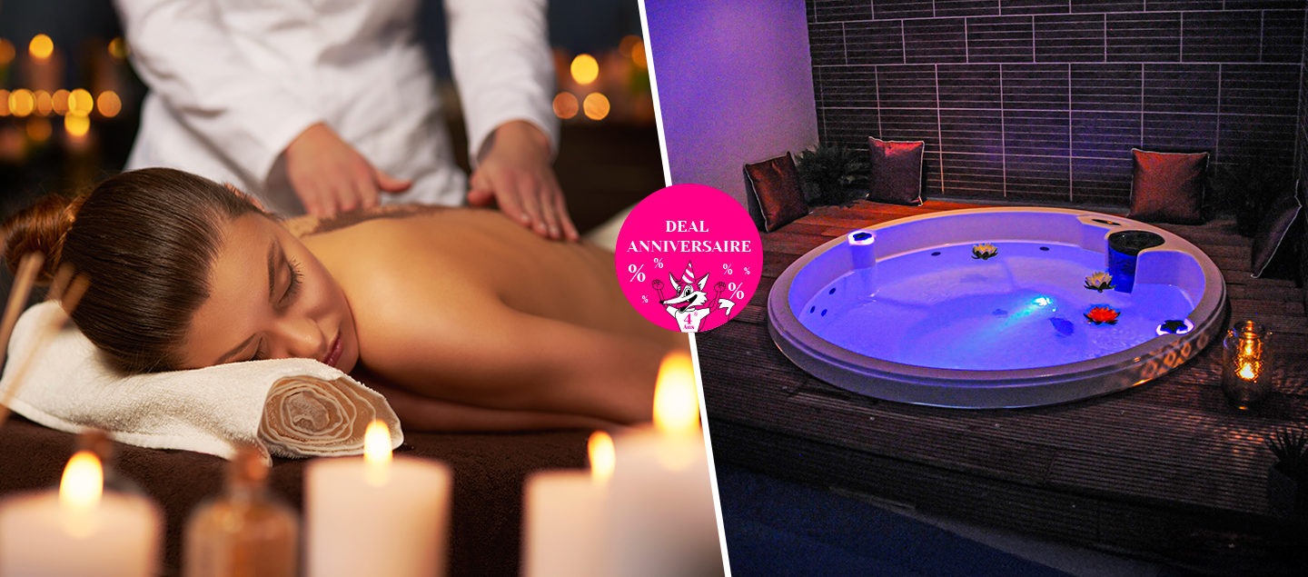 Massage Océan-Rêve avec gommage, massage et jacuzzi