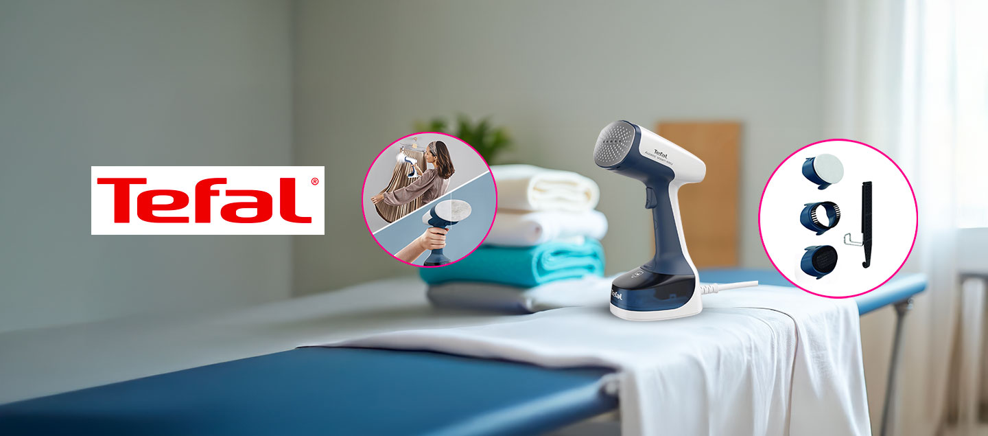 Défroisseur puissant et compact TEFAL
