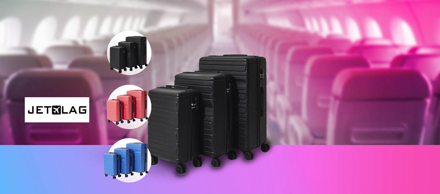 Set de 3 valises Miami JET LAG