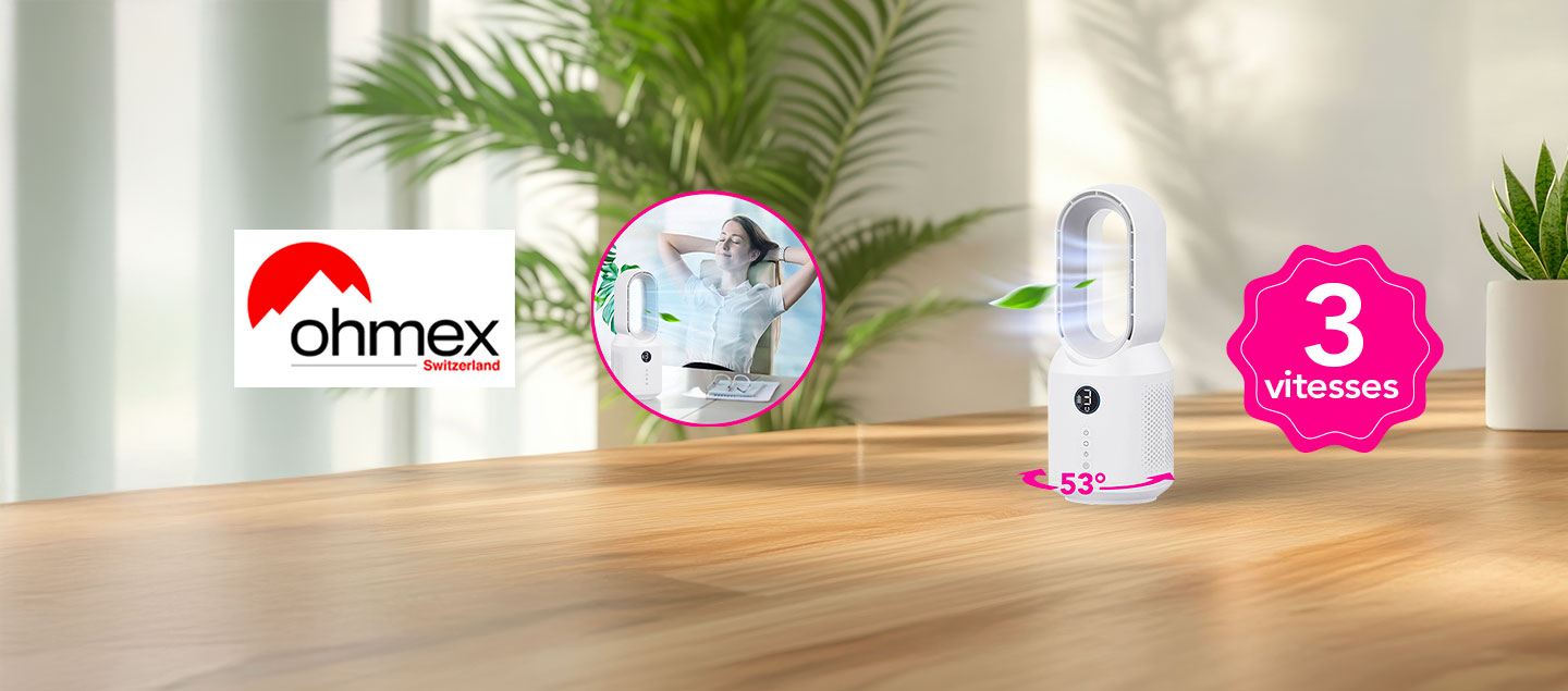Ventilateur design OHMEX