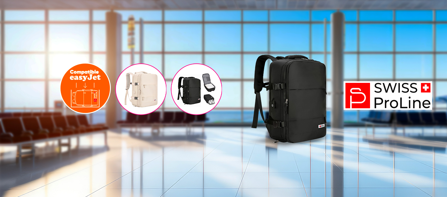 Sac à dos multifonctions (compatible Easyjet - 45cm) Swiss ProLine
