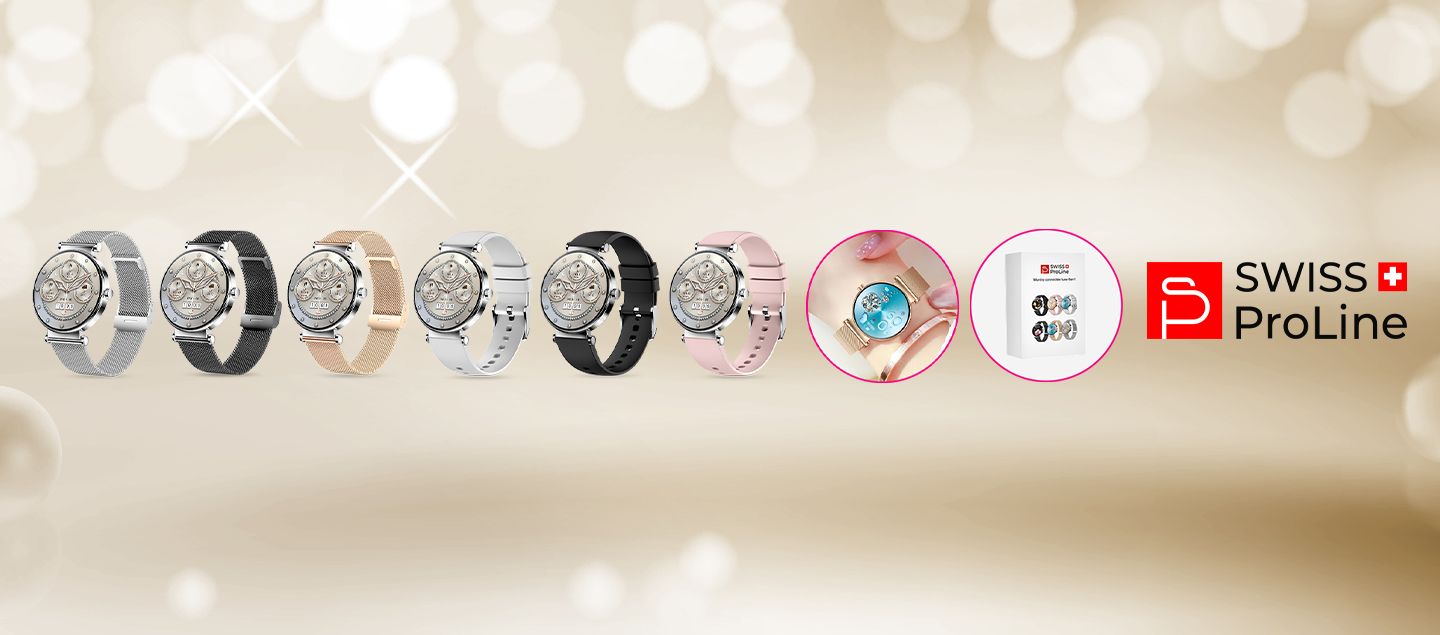 Montre connectée luxe 6en1 Swiss ProLine