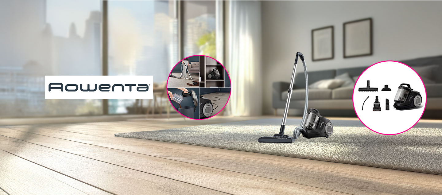 Aspirateur sans sac 900W ROWENTA