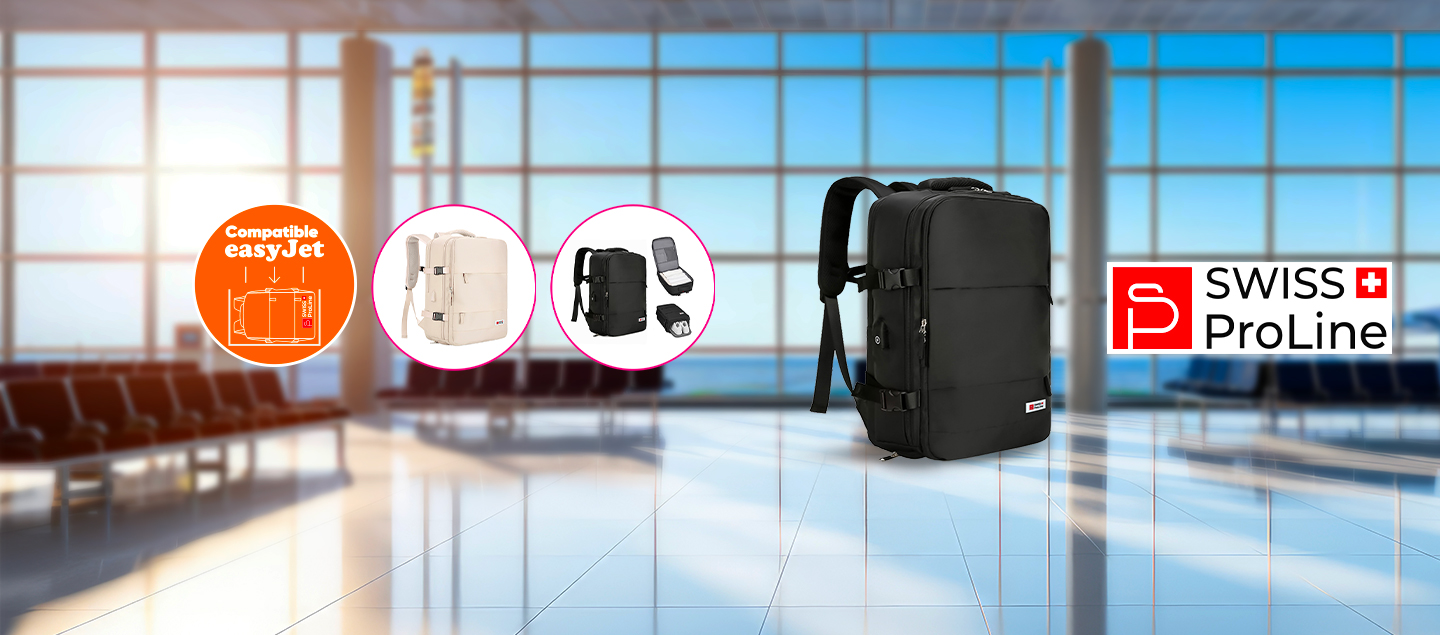 Sac à dos multifonctions (compatible Easyjet - 45cm) Swiss ProLine
