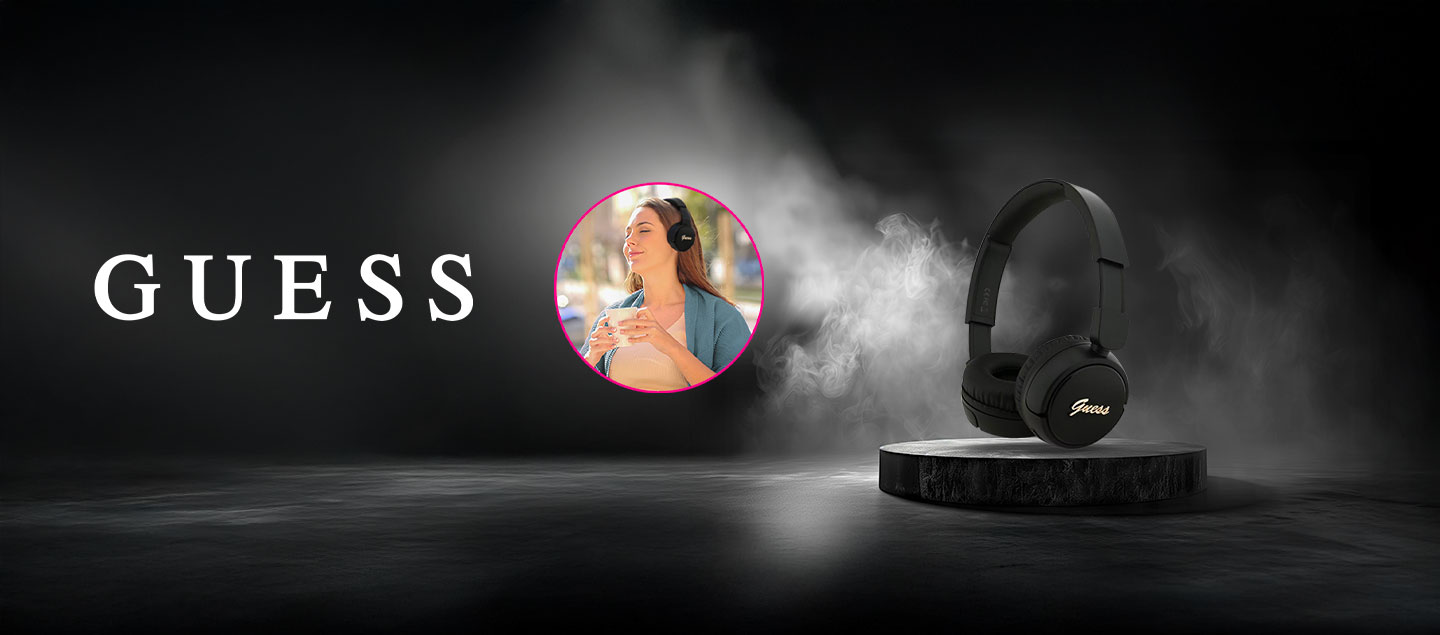 Casque Bluetooth sans fil GUESS