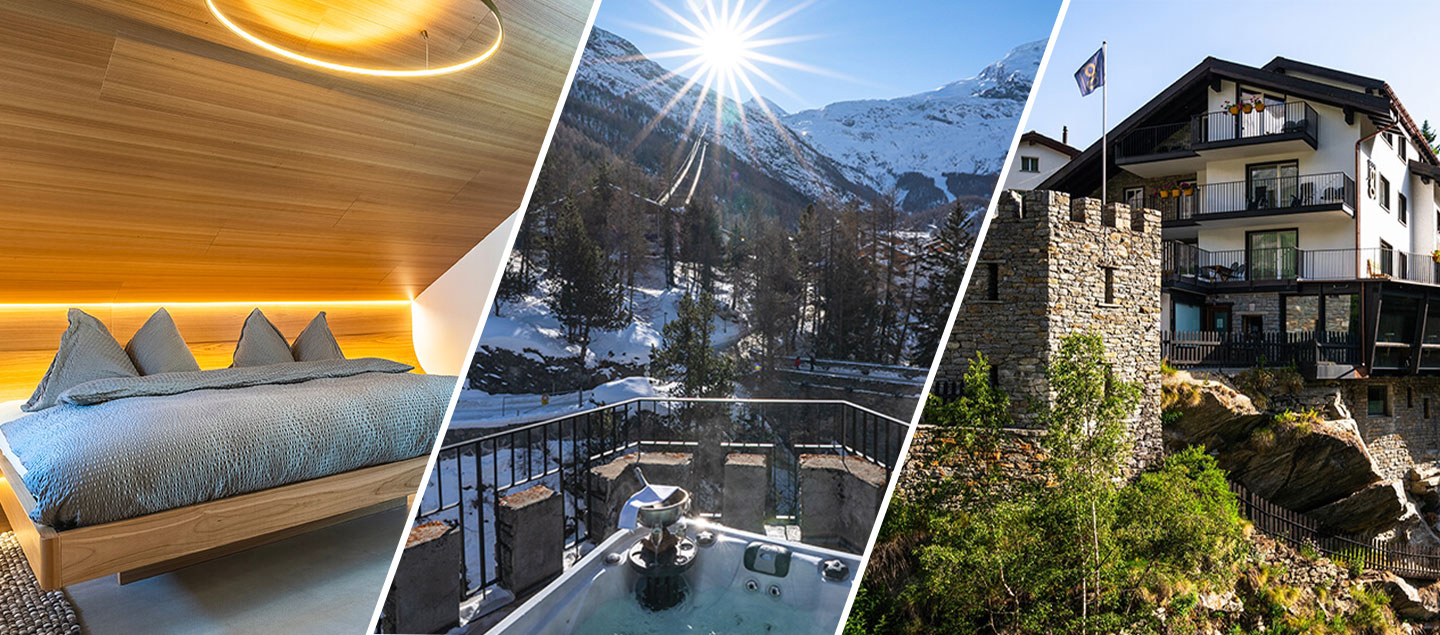 Séjour à Saas-Fee en Suite Junior ou SkySuite pour 2 personnes