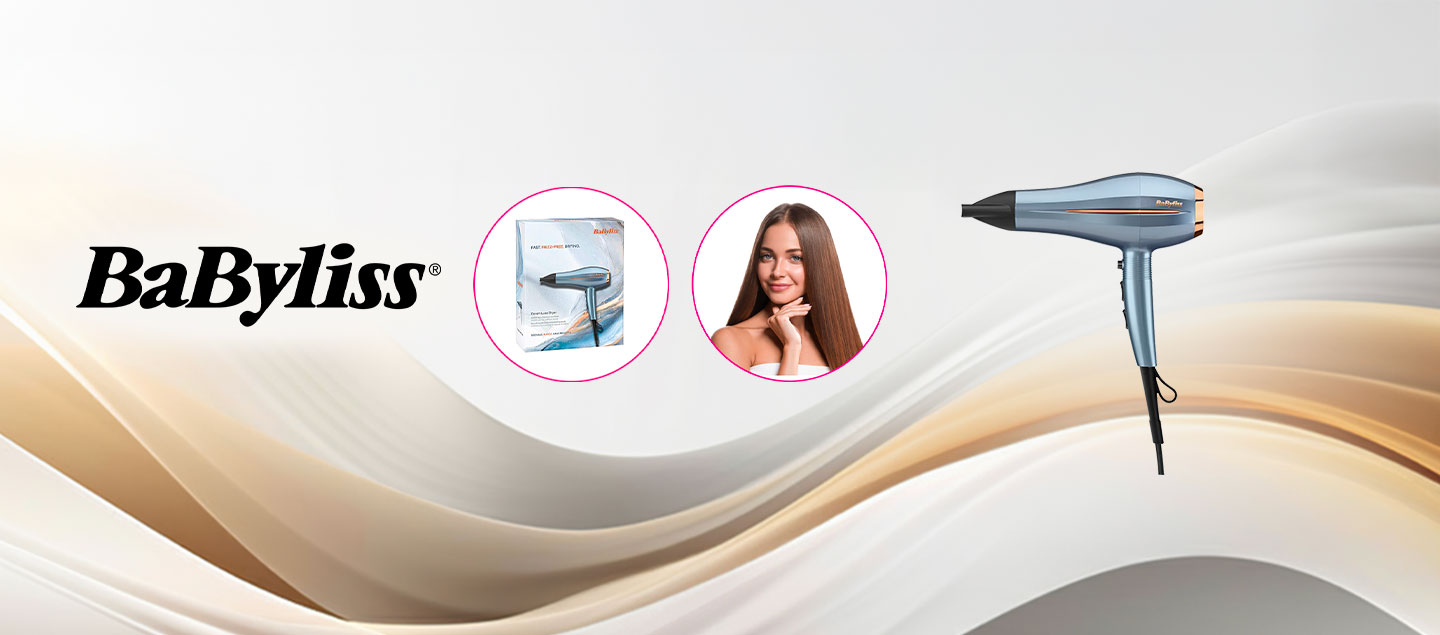 Sèche-cheveux puissant 2200W Babyliss