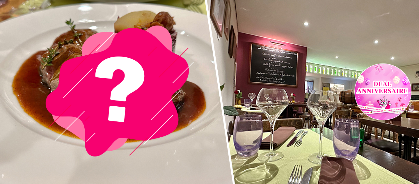 Menu Chasse Surprise avec entrée et dessert au Café du Mont-Blanc dès 2 personnes (14 points au Gault & Millau)