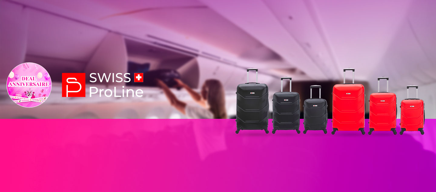 Set de 3 valises Swiss ProLine