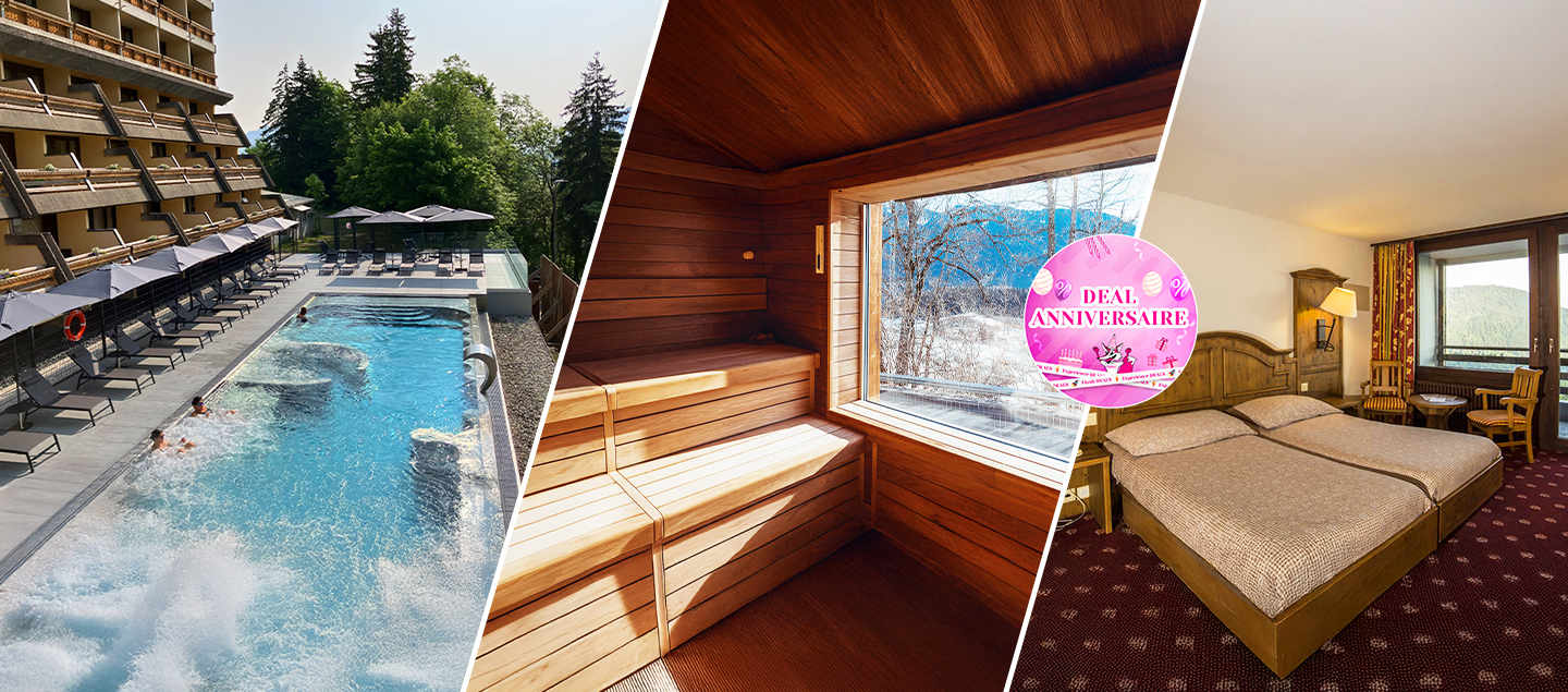 Séjour détente à Leysin avec accès illimité à l'espace Spa et avec/sans Petit-déjeuner pour 2 personnes