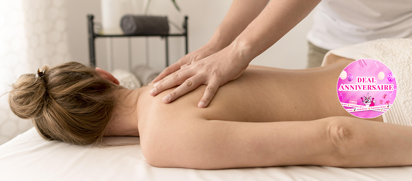 Massage relaxant du corps entier de 60 minutes à domicile