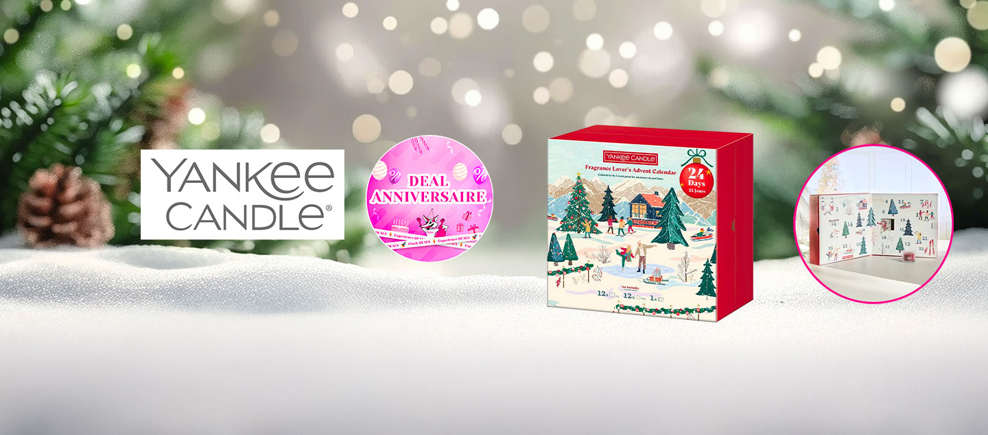 Calendrier de l'Avent Bougies Yankee Candle