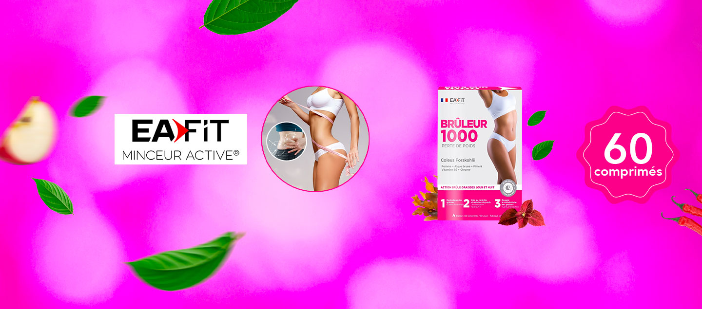 Brûleur de graisses extra fort - 60 comprimés (30 jours) - EAFIT
