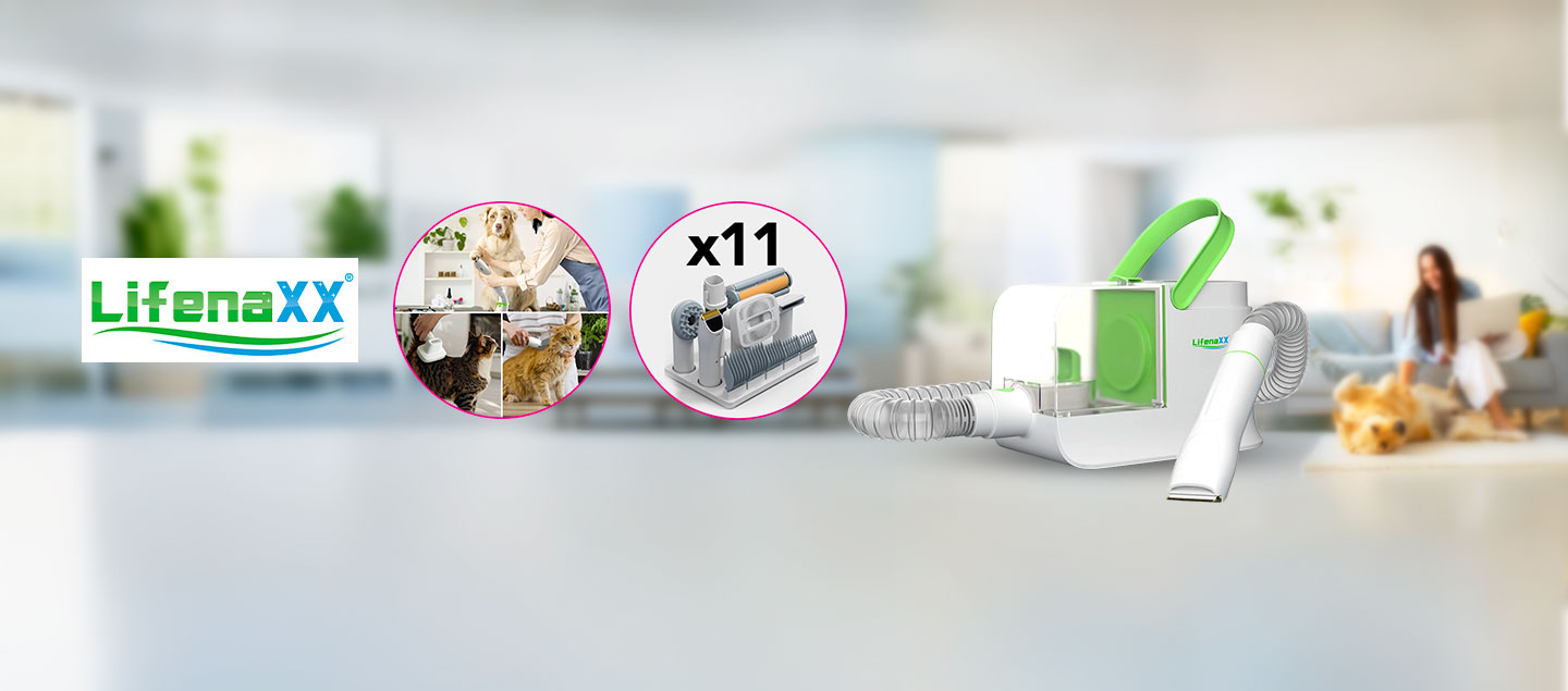 Kit de soin pour animaux avec 11 accessoires LIFENAXX