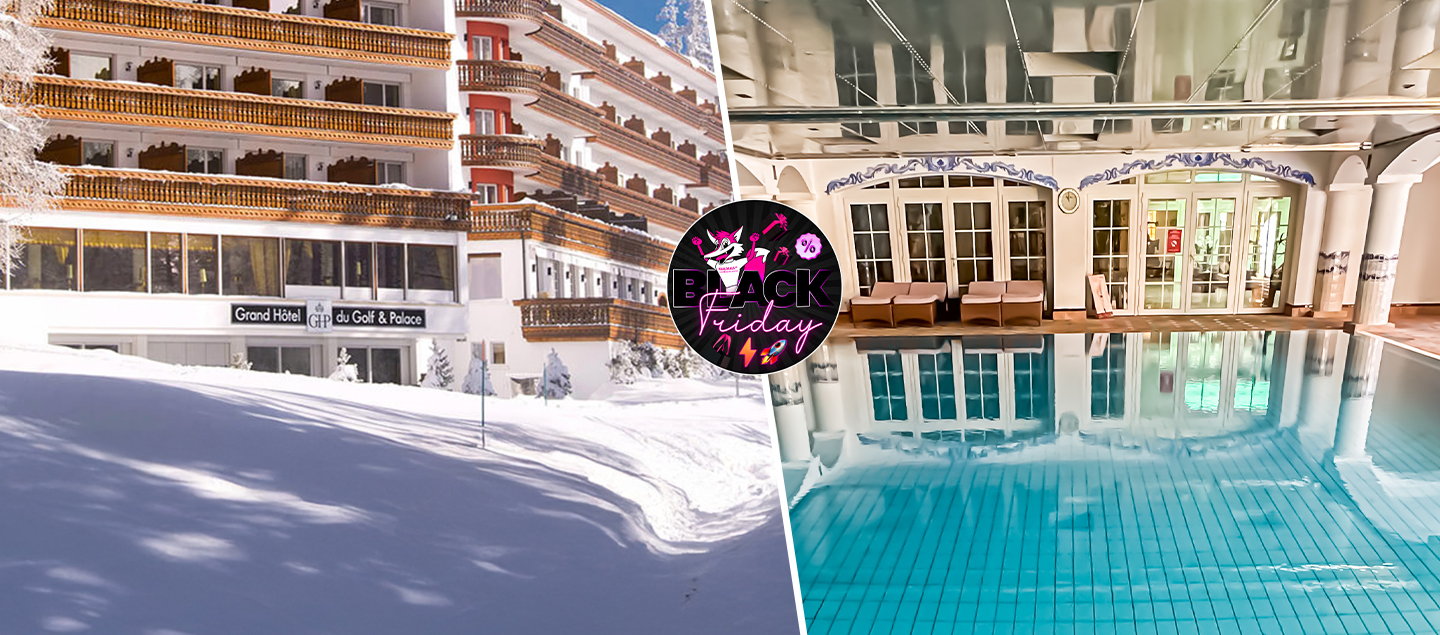 Nuitée à Crans-Montana avec accès illimité aux espaces détente et Petit-déjeuner pour 2 personnes