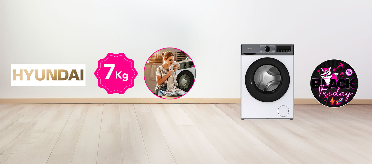 Lave-linge HYUNDAI (7kg)