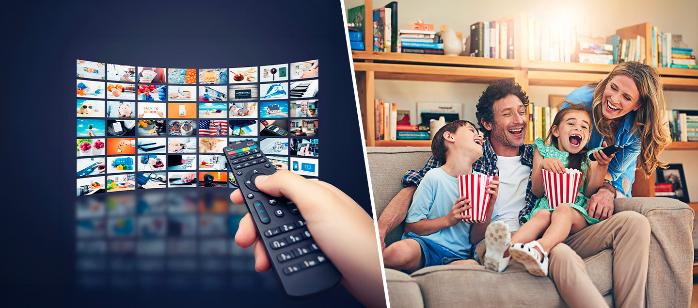 OPLITV - Abonnement illimité 12 mois HD ou 4K avec jusqu’à 30'000 chaînes et 20'000 films