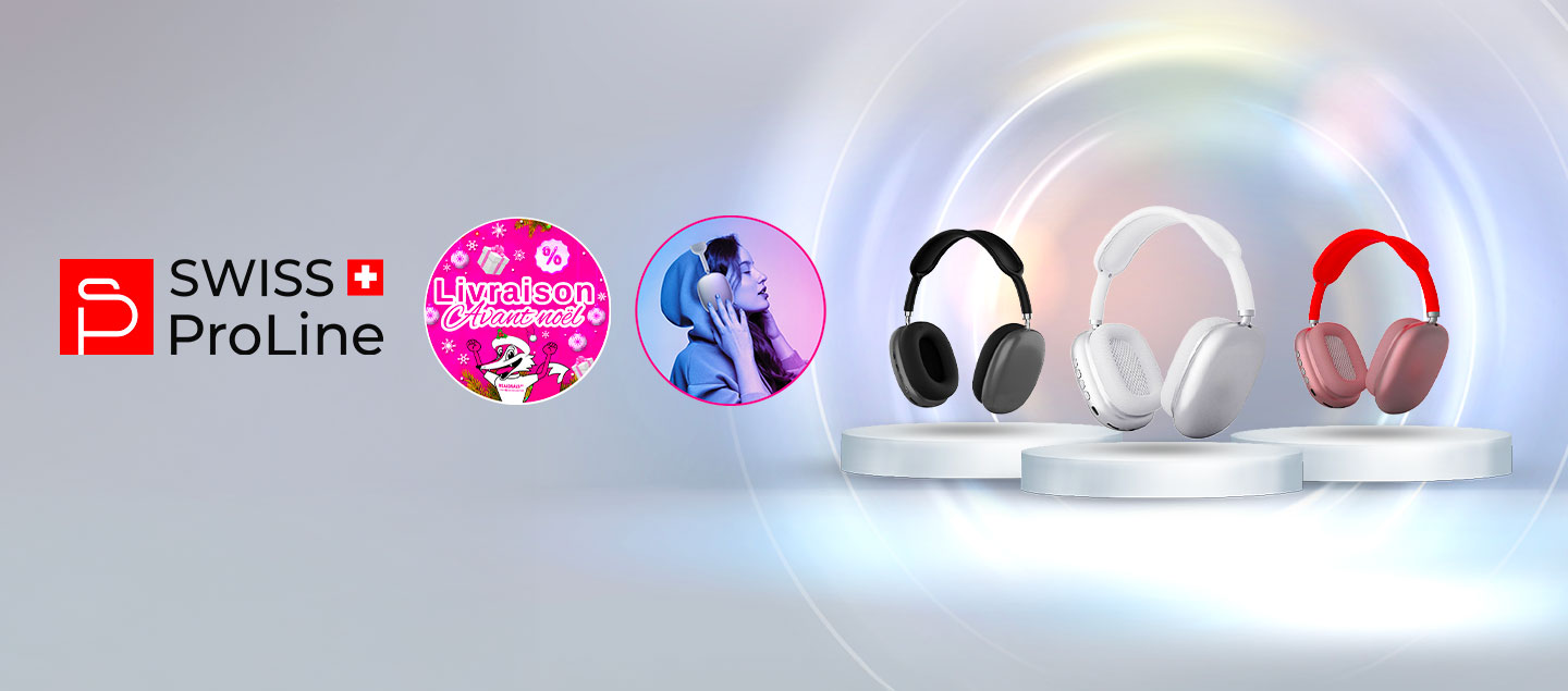 Casque Bluetooth sans fil Swiss ProLine