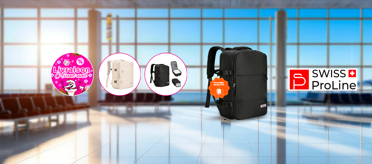 Sac à dos multifonctions (compatible Easyjet - 45cm) Swiss ProLine