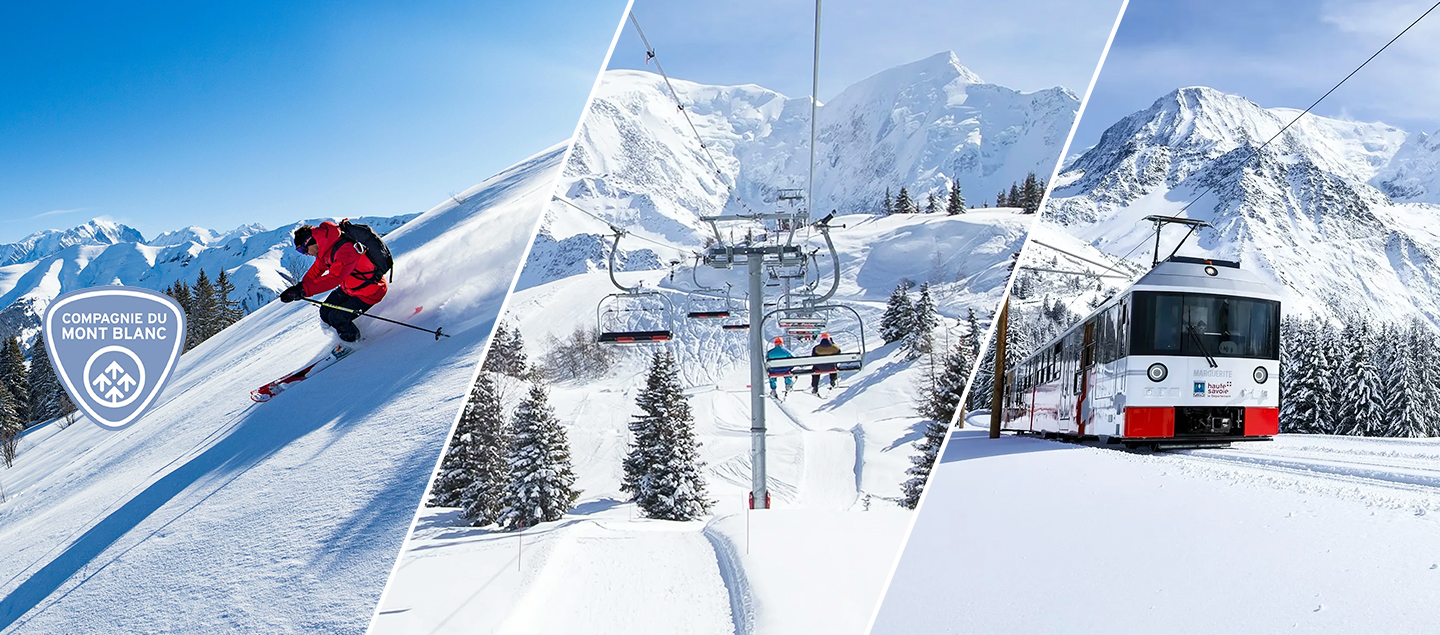 1 Forfait Ski journalier valable sur tous le Domaine Les Houches/Saint Gervais