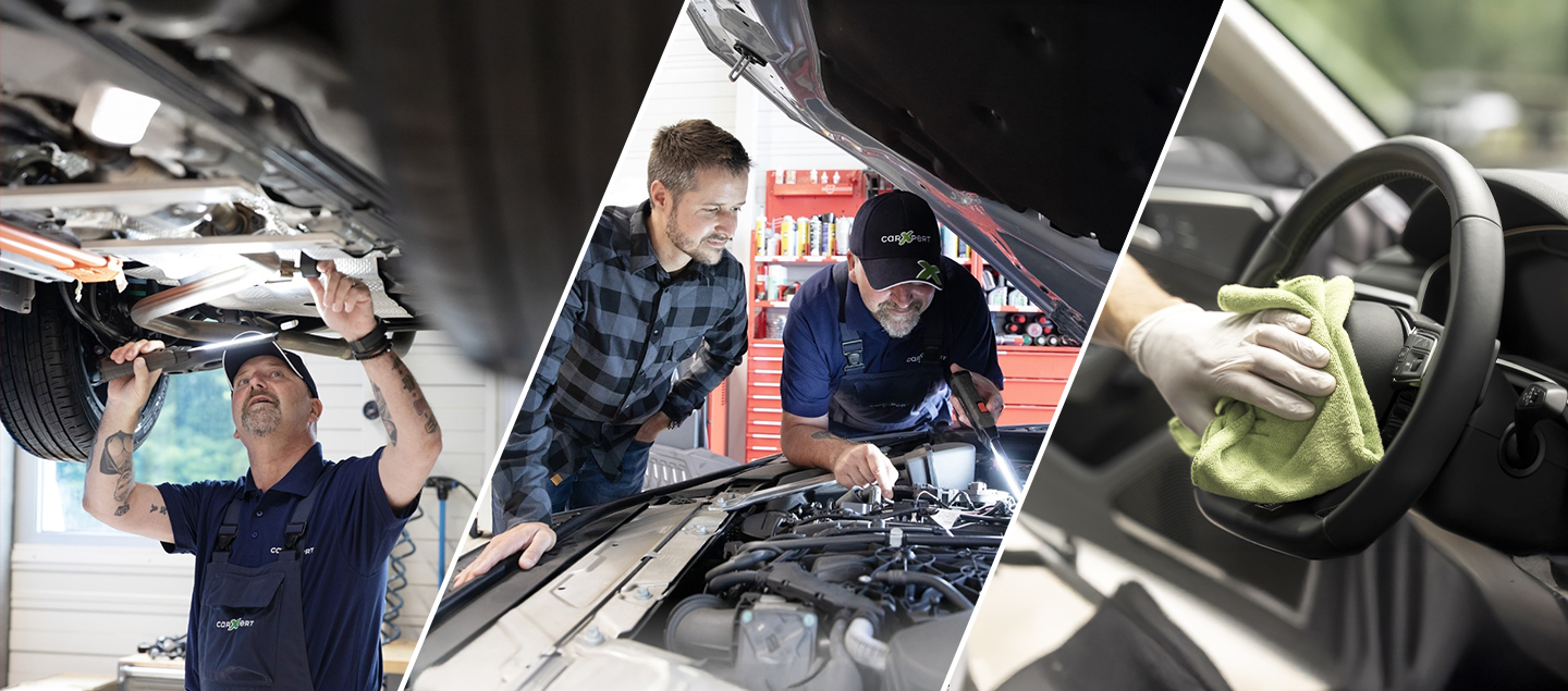 Contrôle complet du véhicule spécial hiver avec Nettoyage intérieur