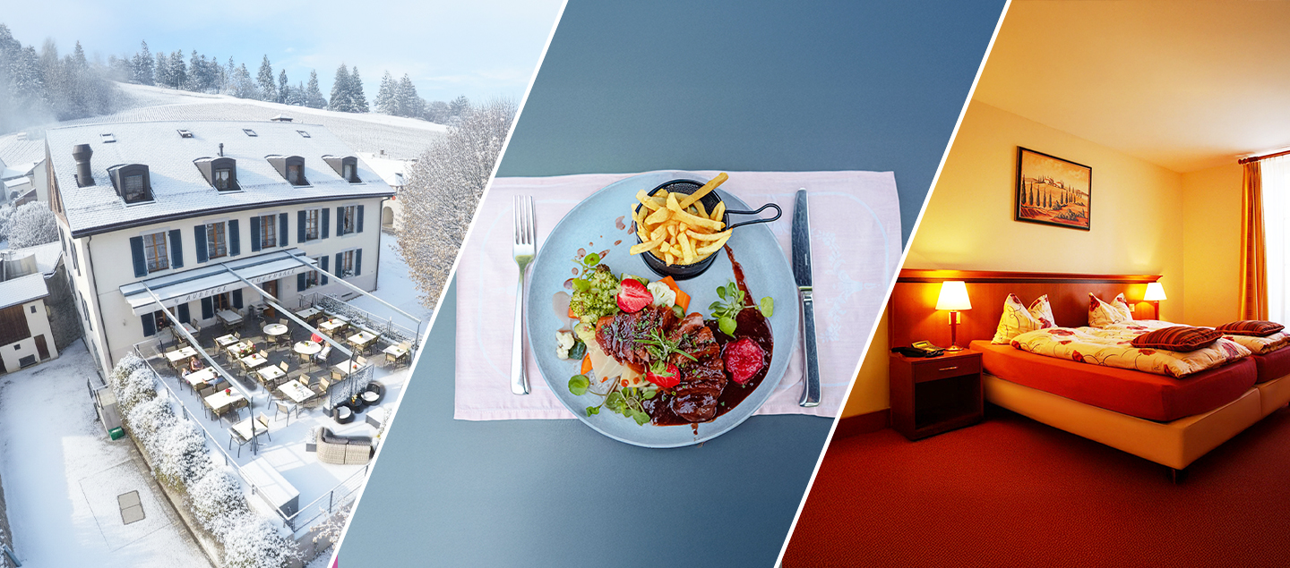 Séjour à l'Auberge de Gilly*** avec Petit-déjeuner et Menu à l'envers avec accord mets et vins 4 plats (selon formule) pour 2 personnes