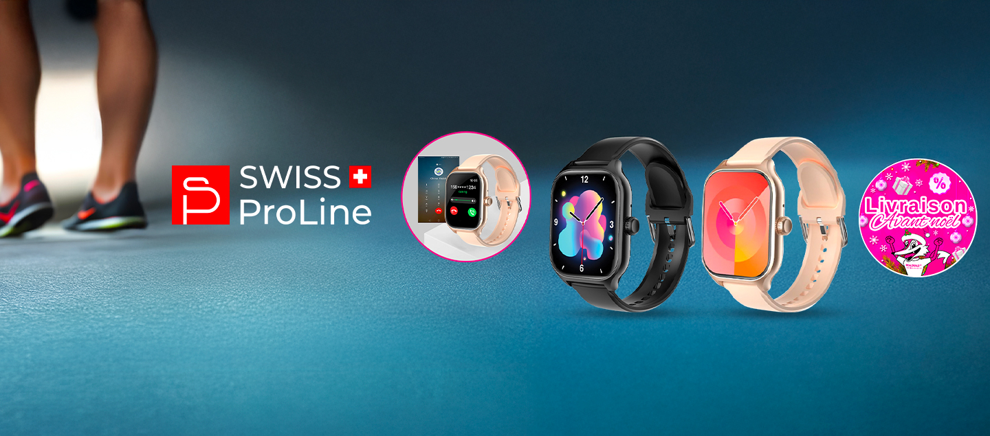 Montre connectée multifonctions Swiss ProLine