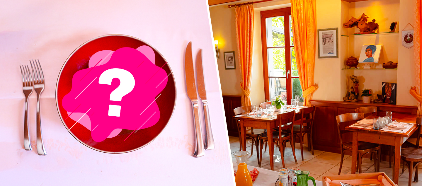 Menu Surprise 4 plats à l'envers avec Accord mets et vins et Bouteille de Chasselas local dès 2 personnes