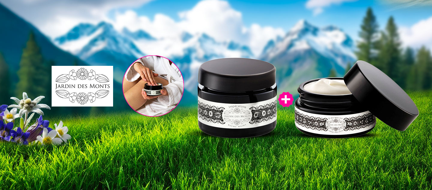 Set de 2 soins pour le corps JARDIN DES MONTS