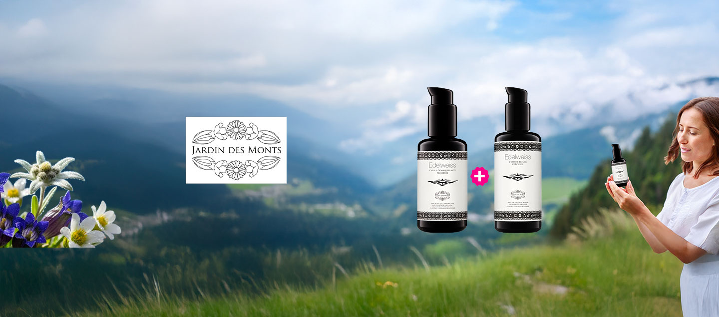 Set de 2 soins pour le visage JARDIN DES MONTS