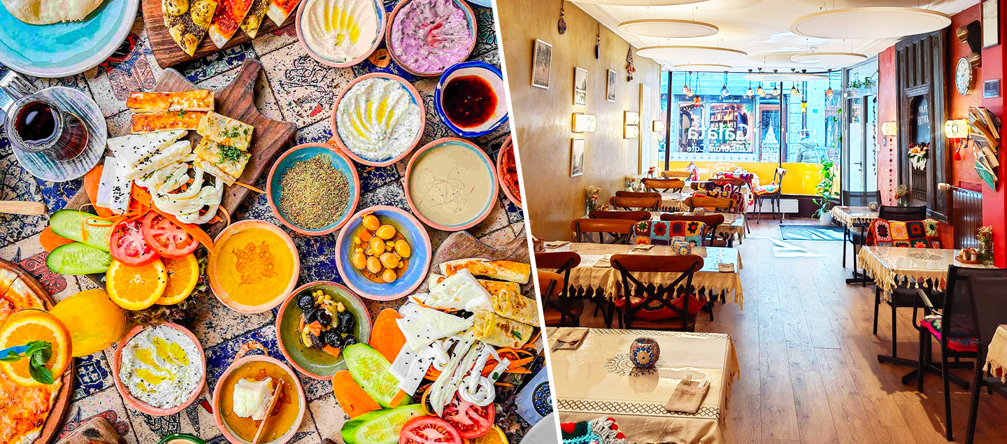 Brunch turc Galata avec thé dès 2 personnes