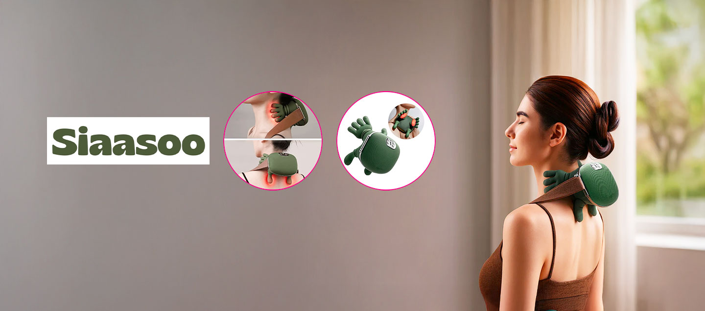Appareil de massage avec mains révolutionnaire SIAASOO