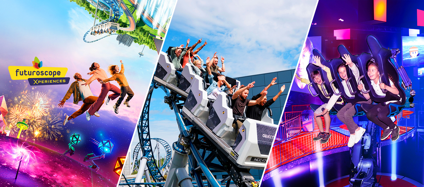 1 Entrée au Parc Futuroscope (adulte ou enfant)