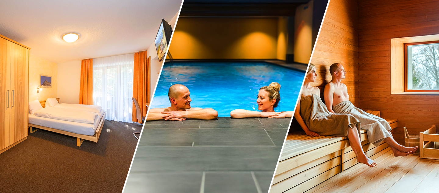 Séjour à la Montagne avec accès à l'espace Wellness, Petit-déjeuner et Plat du jour pour 2 personnes