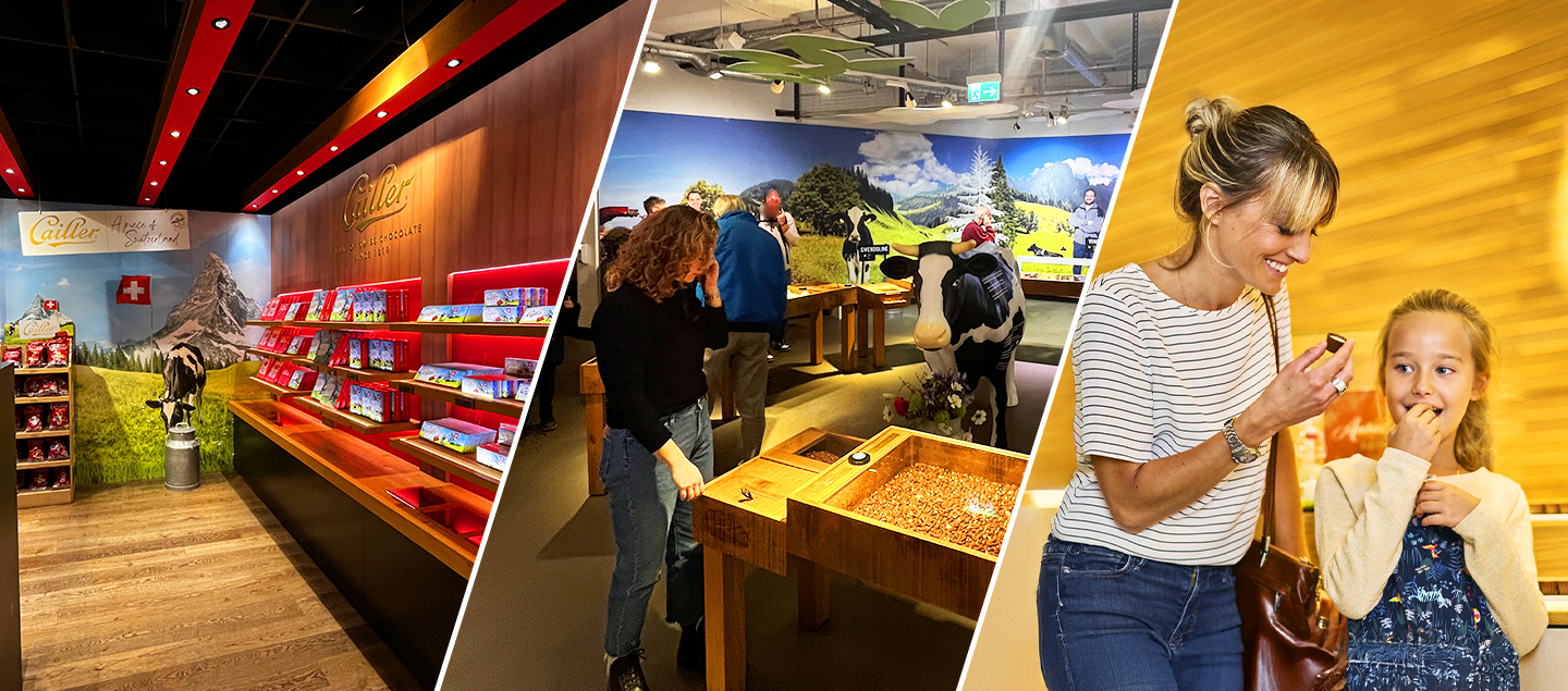 1 entrée à la Maison Cailler, Musée du chocolat en Gruyère