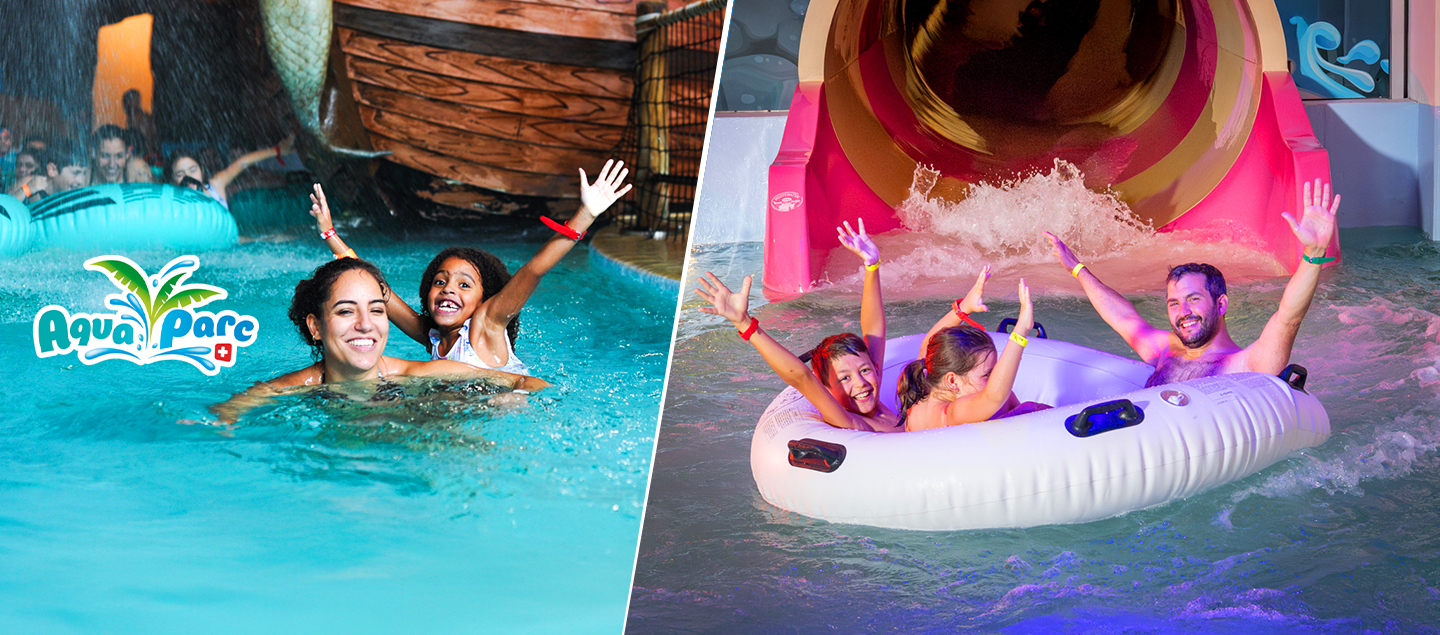Entrée journalière à Aquaparc avec le toboggan Booster Loop à volonté inclus