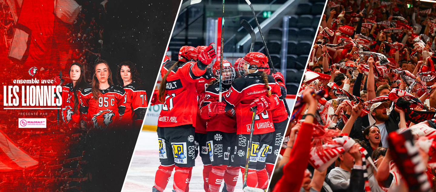 Ensemble avec les Lionnes pour les Playoffs - 1 entrée au match de hockey LHC Féminin VS EHC Brandis Ladies pour l'Acte II de la finale des Playoffs en place assise (15.03.2026)